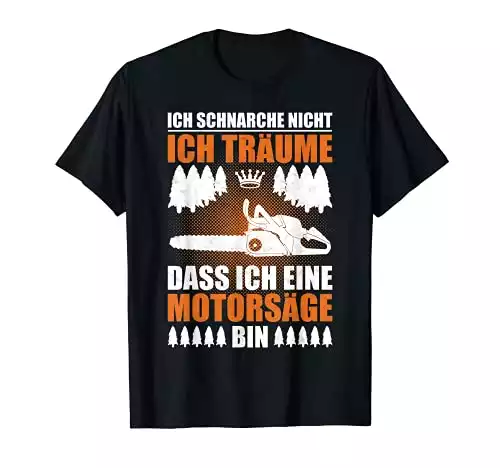 Fun-Shirt: Schnarchen